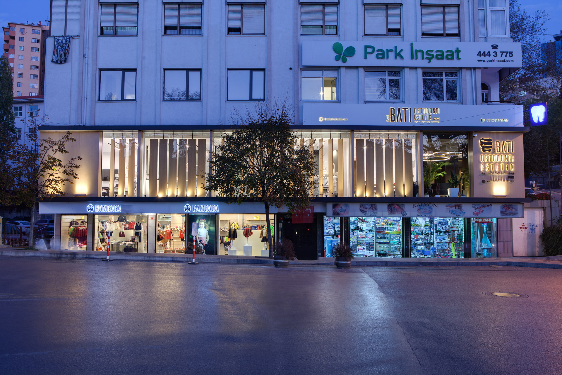 aks mimarlık ve inşaat batı ortodonti dış çekim