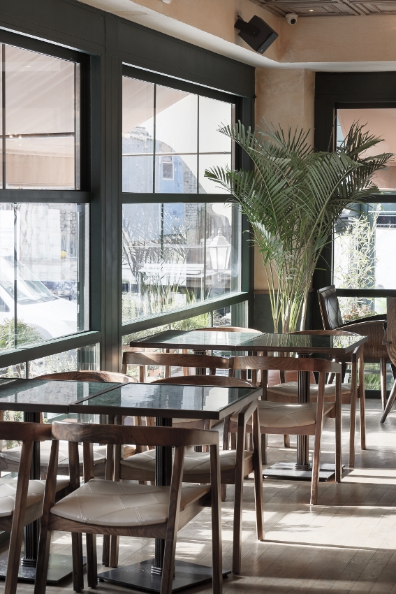 aks mimarlık ve inşaat milano gourmet oturma alanı