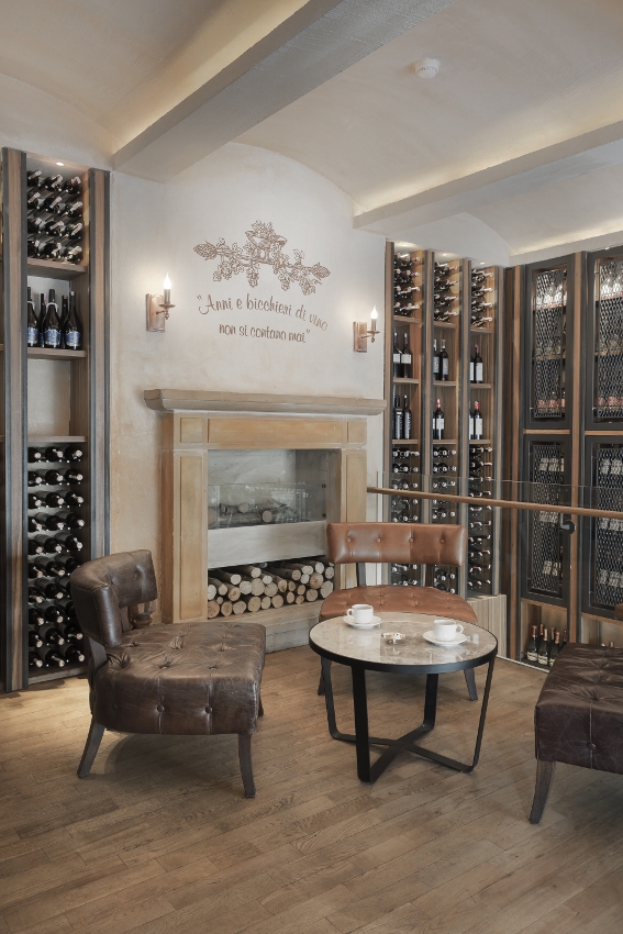 aks mimarlık ve inşaat milano gourmet oturma alanı