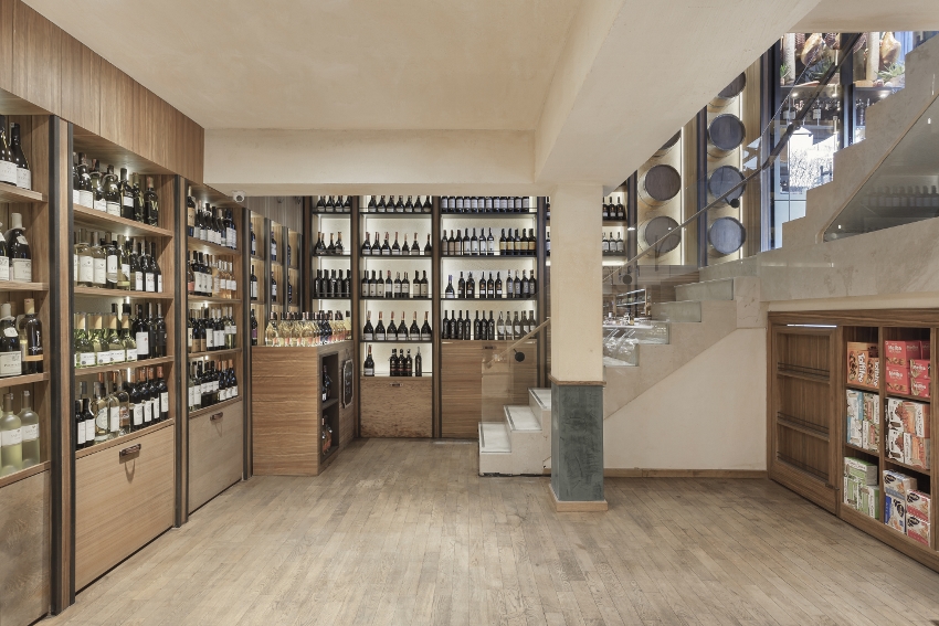 aks mimarlık ve inşaat milano gourmet alkollü içecekler alanı